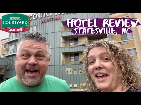Courtyard Marriott Statesville - FULL TOUR & REVIEW! Perfect Hotel Stay on our Way to Florida!