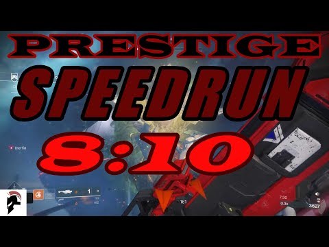 Destiny 2 -  (08:10) Speedrun Solo Prestige Nightfall - Will Of The Thousands (XOL) - Console PS4