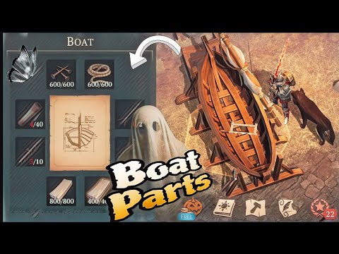 Grim Soul - Farming  Boat Parts & Wagon Parts🚣‍♂️☠