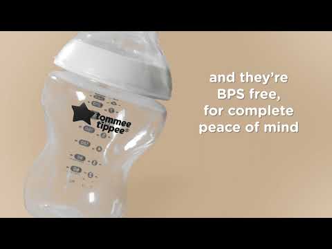 Tommee Tippee соска силиконовая для бутылочки Closer to nature, медленный поток, 0+, 2 шт.