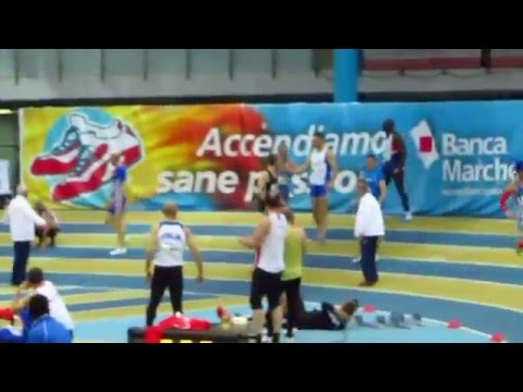Ancona, 30 mar 2016, Camp. Europei Master di Atletica Indoor, finale 60 m M50 con record del mondo