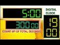 5 Minutes Countdown With Count Up Time From 7pm 19 00 Hrs To 12am 24 Hrs Midnight Remix Shifty Gifts