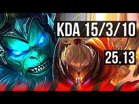 WUKONG vs JAX (TOP) | 15/3/10, Legendary | EUW Master | 25.13