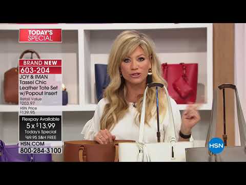HSN | Joy & IMAN: Fashionably Functional 04.28.2018 - 12 AM
