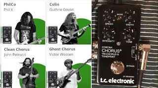 Video thumbnail for TC Electronic Corona Chorus Artist Toneprints by Do Noise