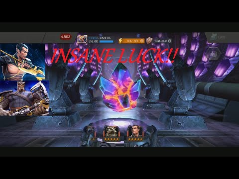 Insane Luck! 2x 5star Featured Crystals | Marvel Contest Of Champions