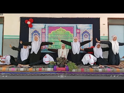 TARI RATOH JAROE KREASI SANTRI PP MAMBAUT THOLIBIN