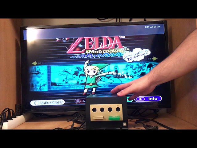 Vídeo relacionado con Link-e : Cargador de red + cable de video compuesto AV para la consola de juegos Super Nintendo SNES