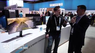 Video thumbnail for Samsung S34E790C 34" 21:9 Curved Ultra WQHD Monitor - CES 2015 by Abt Electronics