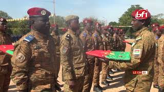 Bobo-Dioulasso : des soldats décorés pour leur dévouement et leur combativité sur le terrain