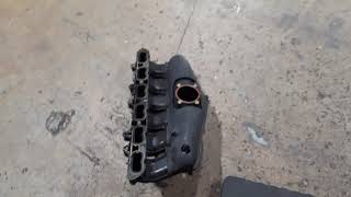 how to remove Chevy Trailblazer intake manifold