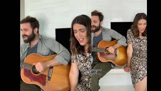Mandy Moore and Taylor Goldsmith (Dawes) - &quot;Feed The Fire&quot; - Instagram Live