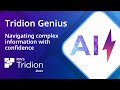 Tridion Docs Genius Navigating Complex Information With Confidence