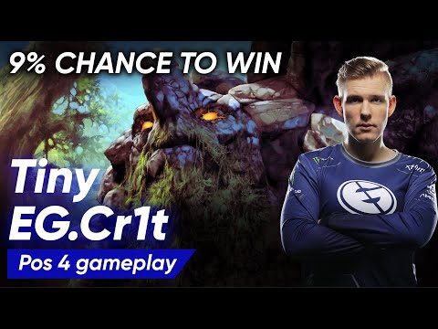 Roaming Tiny by EG.Cr1t | Full Gameplay Dota 2 Replay