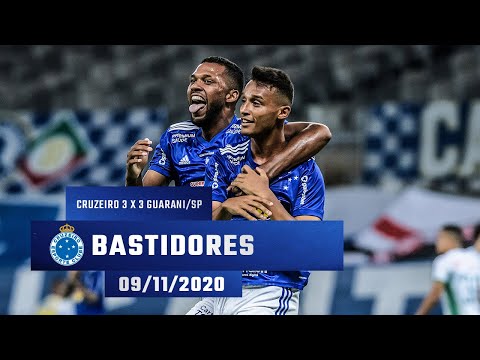 BASTIDORES - Cruzeiro 3 x 3 Guarani/SP 09/11/2020
