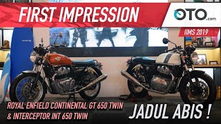 Royal Enfield Continental GT 650 Twin & Interceptor INT 650 Twin | First Impression | OTO.com