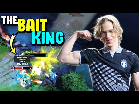 Topson Signature Hero PUGNA Last Pick - THE BAIT KING! DOTA 2