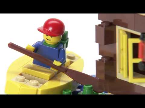 Spring Log Cabin - LEGO Creator - Designer Tips
