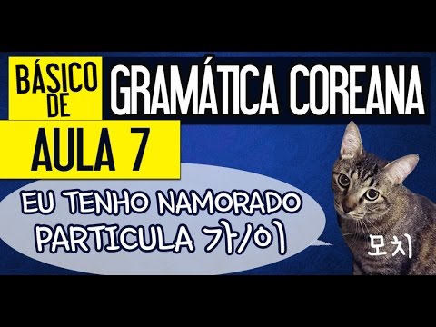 Grammar Basics - Lesson 7 - I have a boyfriend/Particle 가/이