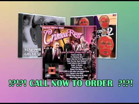 Vladimir Putin in CRIMEA RIVER