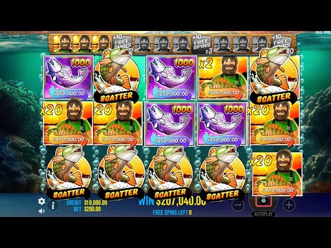 BIG BASS BONANZA 1000 5X SCATTER – FREE BONUS BUY GOOD PROFIT JACKPOT WIN! ONLINE CASINO SLOT #34