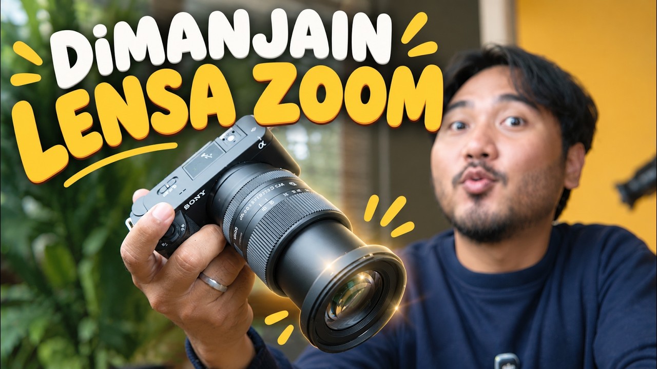 Pake Lensa Zoom BIKIN LU JADI MALES!