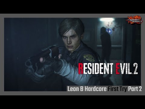 Aris Plays Resident Evil 2 REmake | Leon B Hardcore: First Try [Part 2]