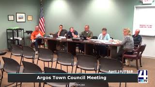 Argos Town Council Meeting