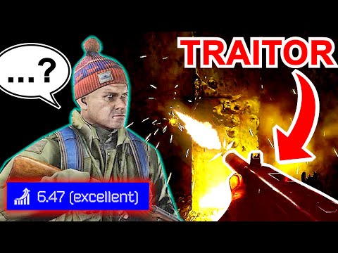 Traitor SCAVs Try to Bait Me - 6.47 Fence Reputation ESCAPE FROM TARKOV .12.12.30