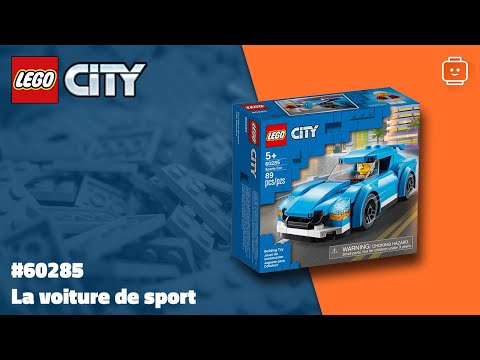 Vidéo LEGO City 60285 : La voiture de sport