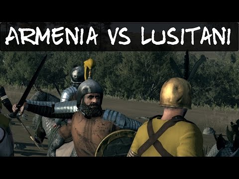 Total War Rome 2 Online Battle 139 Armenia vs Lusitani