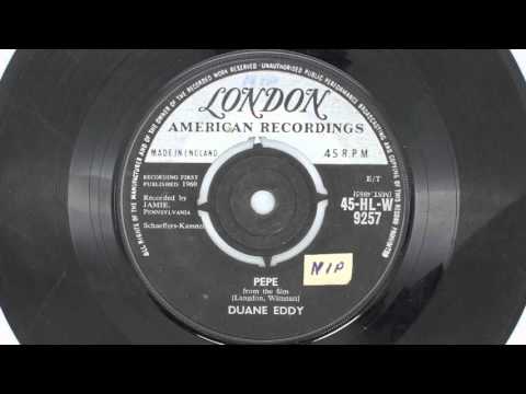 Duane Eddy ‎– Pepe - Side A - London Records - 45-HL-W 9257 [1960]