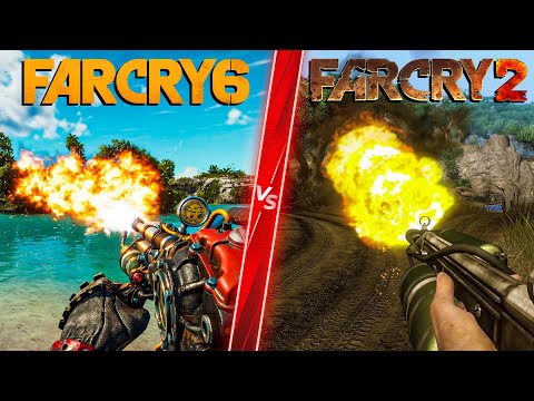 Far Cry 6 vs Far Cry 2 - Direct Comparison! Attention to Detail & Graphics! PC ULTRA 4K