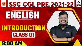 SSC CGL 2021-22 | SSC CGL English Classes | Introduction Class #1