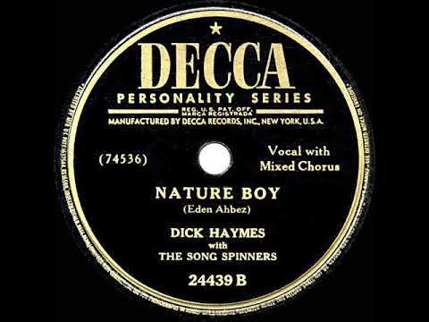 Original versions Nature Boy by Dick Haymes The Song Spinners SecondHandSongs