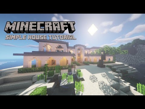 INSANE Minecraft Beach Mansion Tutorial!
