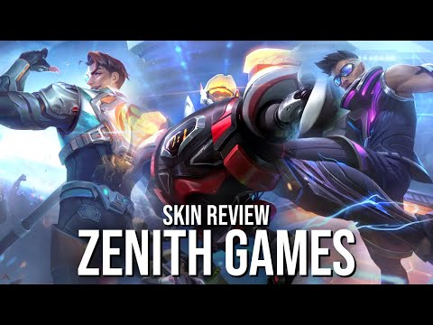 The Zenith Games skins are too futuristic and sleek for their champions || skin review