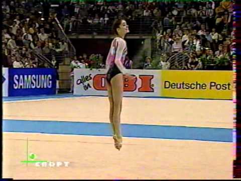 Aleksandrova Teodora (BUL) rope All-around World Championships 1997