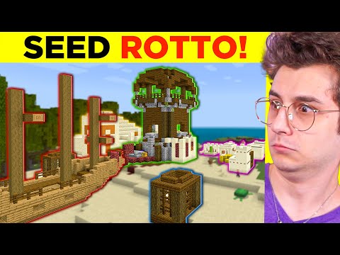 THE MOST BUGGY WORLDS of MINECRAFT 1.19 ITA