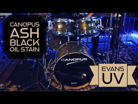 MOSTLY BOP DRUMS | Canopus Ash | Evans UV Heads | Alfonso Velasco | Sound Test/Demo
