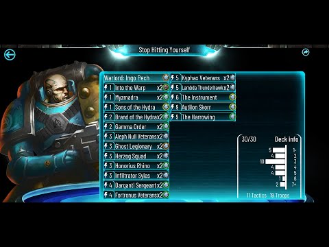 Th-MEME Ladder 65: "Stop Hitting Yourself" (Ingo Pech) - Horus Heresy Legions