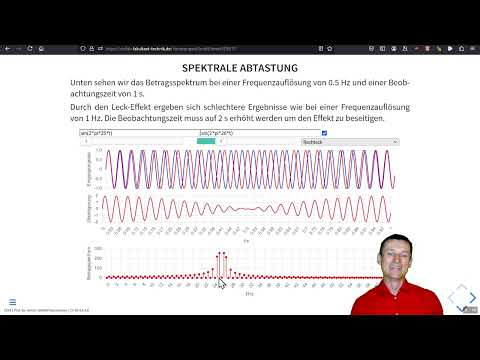 Signale und Systeme - Digitale Signalverarbeitung - Spektrale Abtastung
