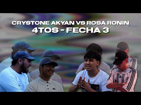 CRYSTONE AKYAN vs ROSA RONIN - 4tos - BIG BANG FREE FECHA 3 2v2
