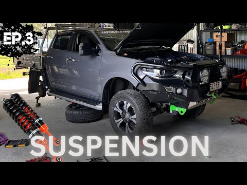 THE BT50 GETS A LIFT | 2022 TF BT50 XTR SUSPENSION INSTALL