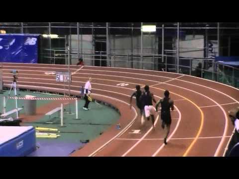 2013 110th Annual PSAL Indoor City Championship 4x200m Final section 1