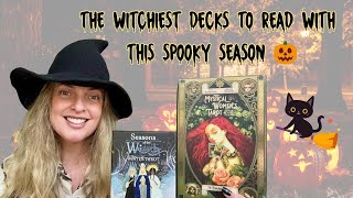 🗝️ 🧙♀️ Eight Witch Themed Tarot and Oracle Decks for Your Samhain Season Readings 🧙♀️ 🗝️
