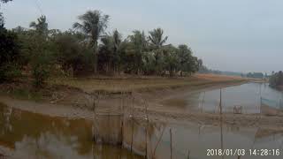 preview picture of video 'Gosaba,Jatirampur,Pakhirala to Sajnekhali on cycle,Sundarban, West Benga video 5'