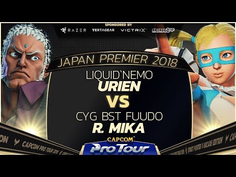 Liquid`Nemo (Urien) vs CYG BST Fuudo (R. Mika) - Japan Premier Winners Finals - CPT 2018