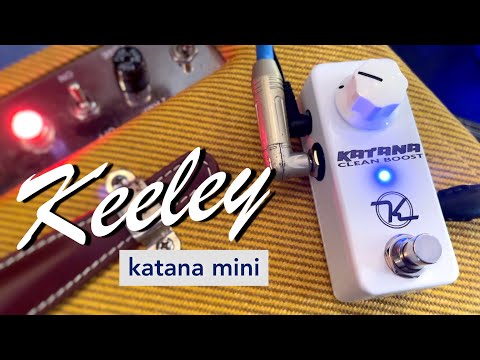 Keeley Mini Katana Clean Boost 4 Mode Booster! With The Dual Micro Switches image 5