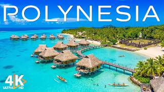 Polynesia 4K | Unreal Bora Bora Lagoons, Tahiti Coast & Pacific Views - VIDEO 4K UHD